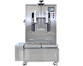 新上市雙頭稱重灌裝機運行視頻，工廠實拍！